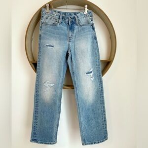 Old Navy Loose Fit Distressed Denim